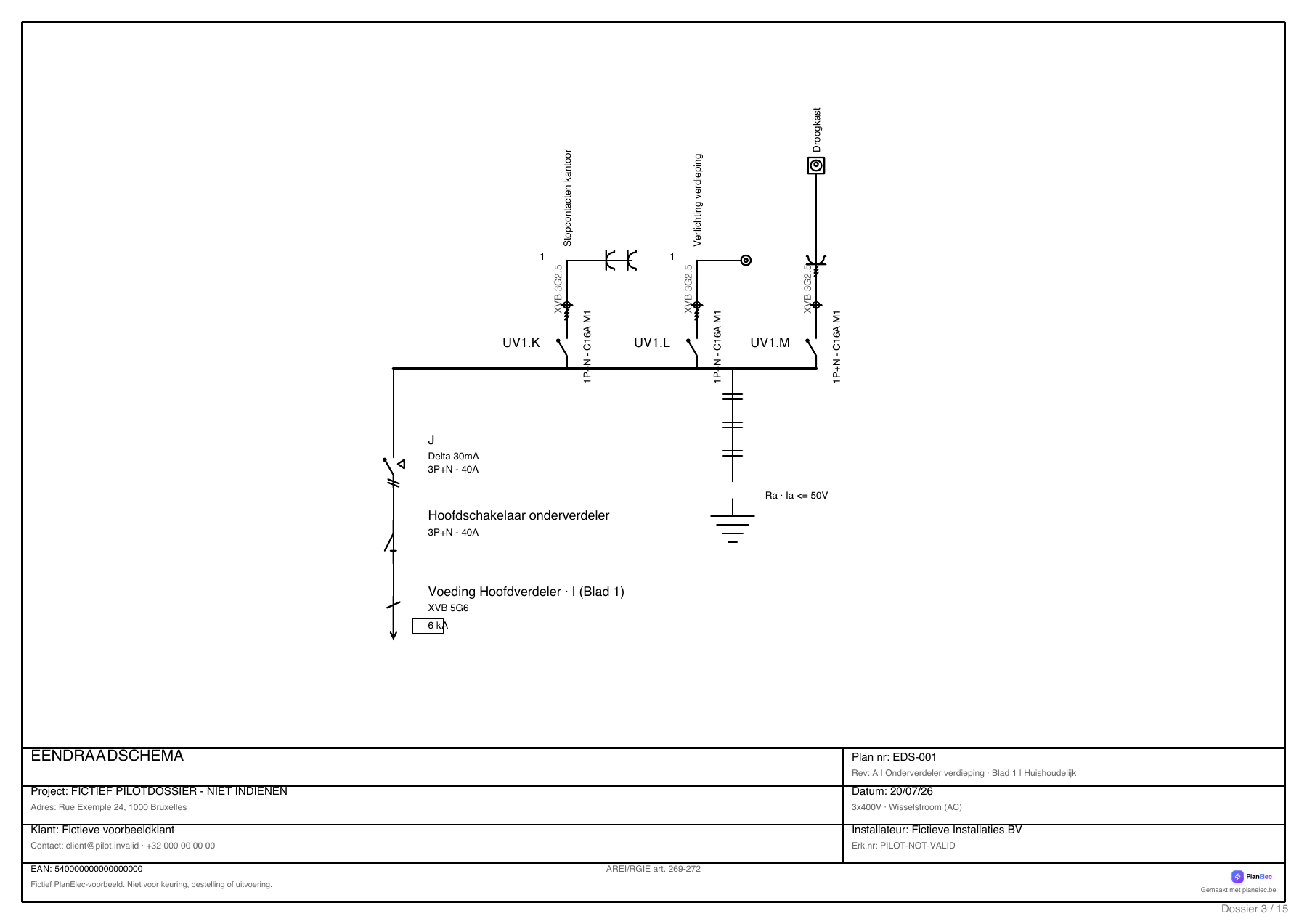 Eendraadschema